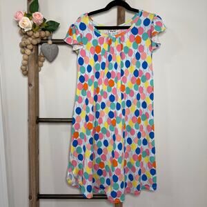 Dot Dot Smile Swing Multi Color Balloon Dress Size 8 10